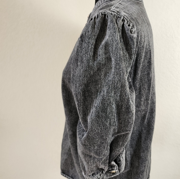 Women's Denim Shirt - Picture 2 of 8